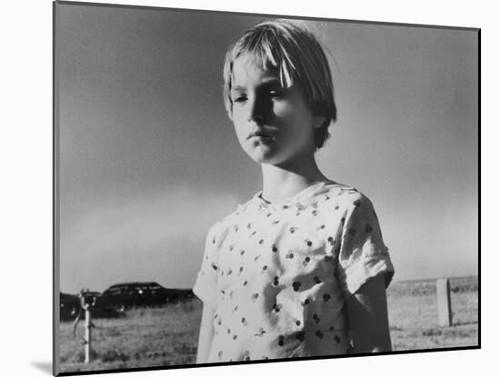 Paper Moon, Tatum O'Neal, 1973-null-Mounted Photo