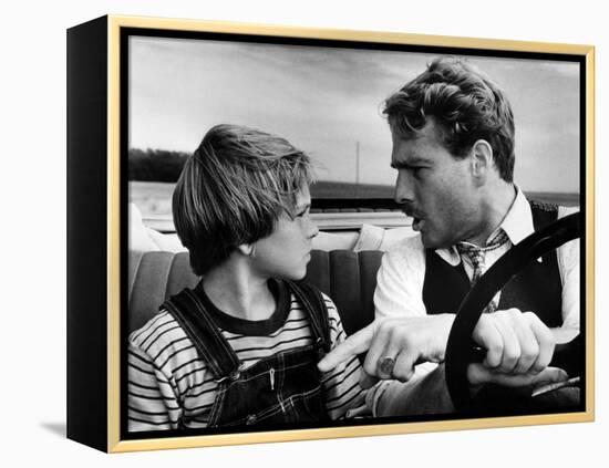 Paper Moon, Tatum O'Neal, Ryan O'Neal, 1973-null-Framed Stretched Canvas