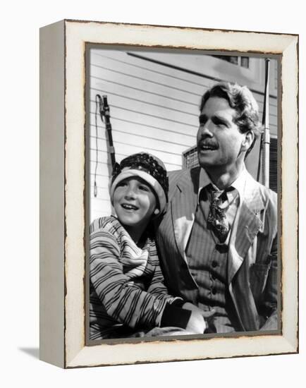 Paper Moon, Tatum O'Neal, Ryan O'Neal, 1973-null-Framed Stretched Canvas