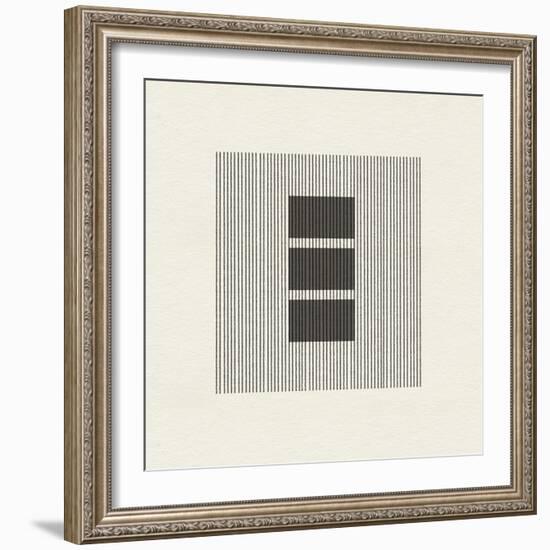 Paper Object No1.-THE MIUUS STUDIO-Framed Giclee Print