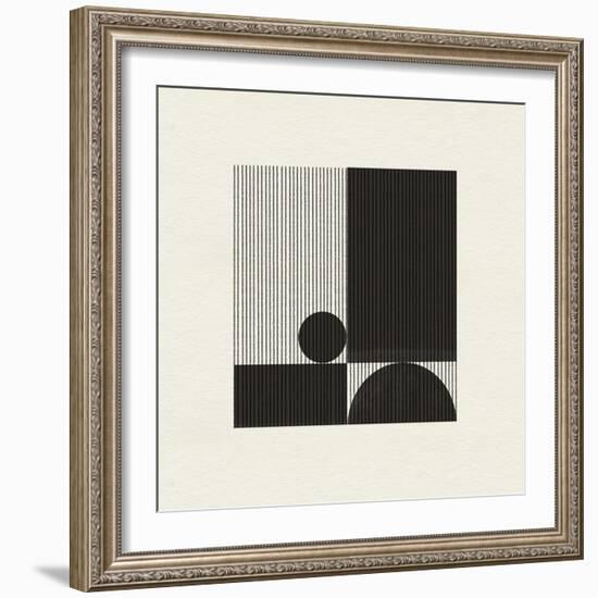 Paper Object No4.-THE MIUUS STUDIO-Framed Giclee Print