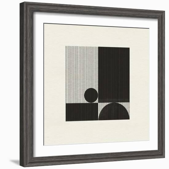 Paper Object No4.-THE MIUUS STUDIO-Framed Giclee Print