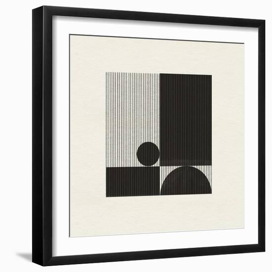 Paper Object No4.-THE MIUUS STUDIO-Framed Giclee Print