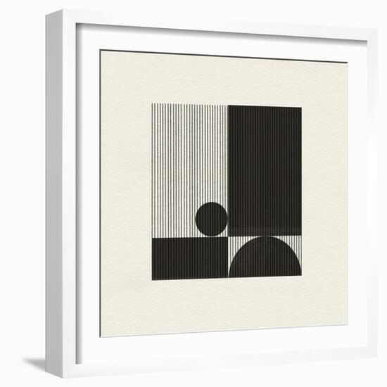 Paper Object No4.-THE MIUUS STUDIO-Framed Giclee Print