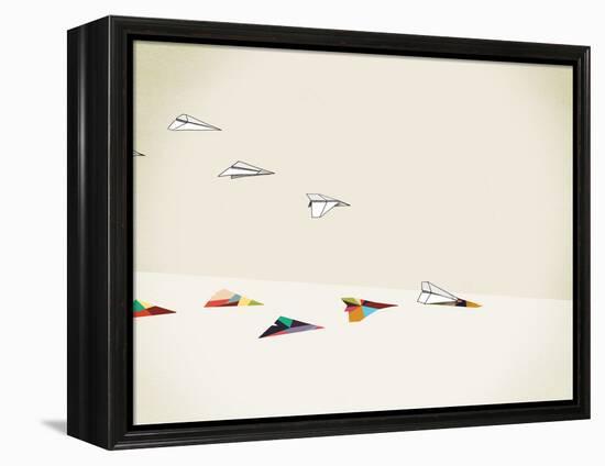 Paper Planes-Jason Ratliff-Framed Premier Image Canvas
