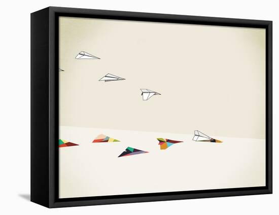 Paper Planes-Jason Ratliff-Framed Premier Image Canvas