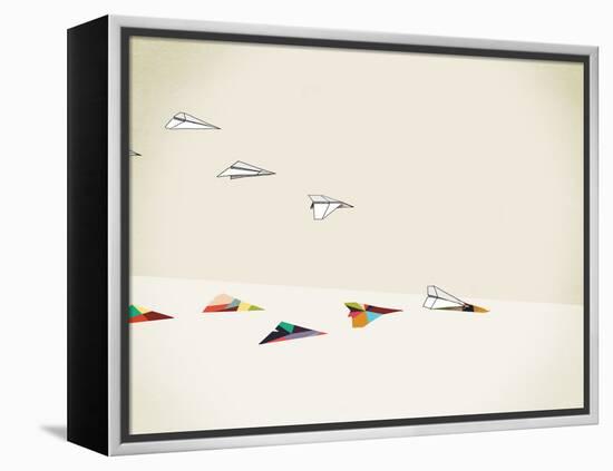 Paper Planes-Jason Ratliff-Framed Premier Image Canvas