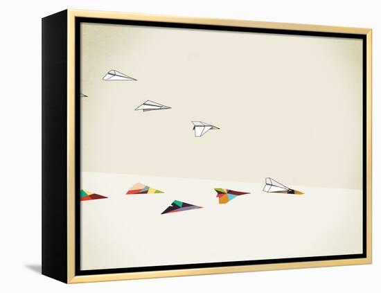 Paper Planes-Jason Ratliff-Framed Premier Image Canvas