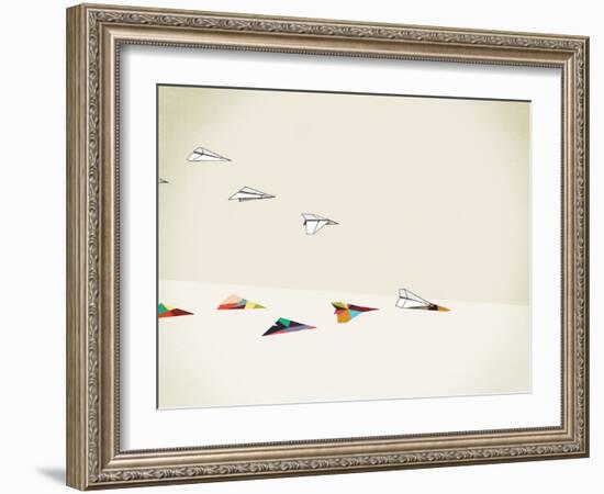 Paper Planes-Jason Ratliff-Framed Giclee Print