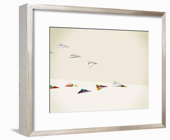 Paper Planes-Jason Ratliff-Framed Giclee Print