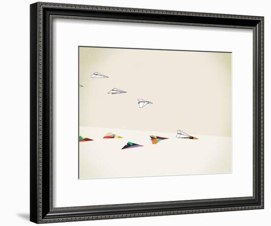 Paper Planes-Jason Ratliff-Framed Giclee Print