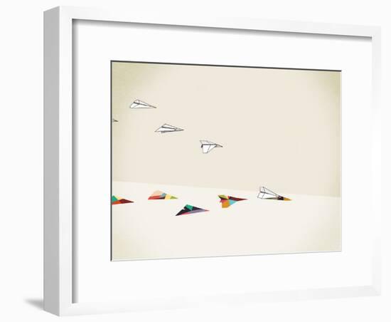 Paper Planes-Jason Ratliff-Framed Giclee Print