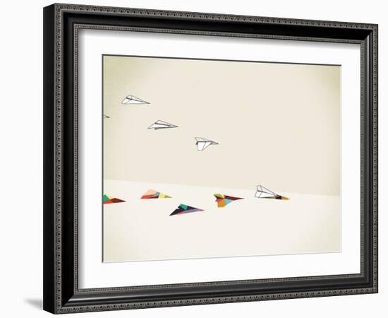 Paper Planes-Jason Ratliff-Framed Giclee Print