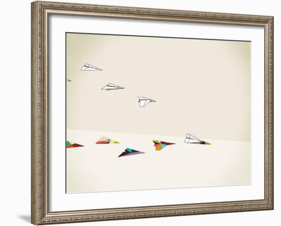 Paper Planes-Jason Ratliff-Framed Giclee Print