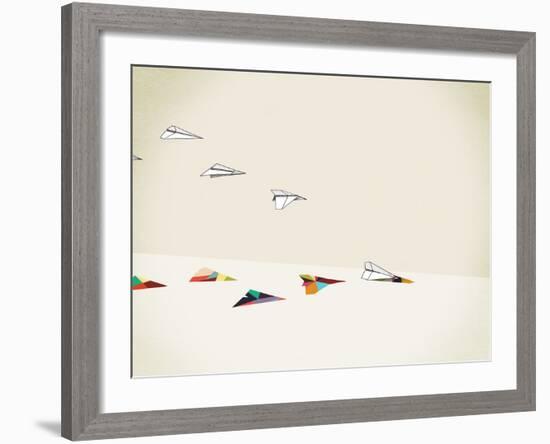 Paper Planes-Jason Ratliff-Framed Giclee Print