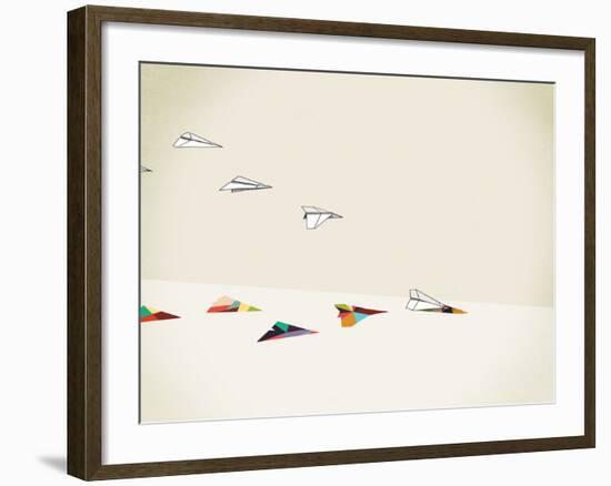 Paper Planes-Jason Ratliff-Framed Giclee Print