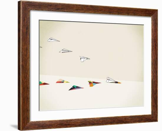 Paper Planes-Jason Ratliff-Framed Giclee Print