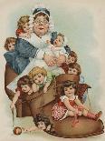 Trade Card with the Old Woman Who Lived in a Shoe-Paper Rodeo-Giclee Print