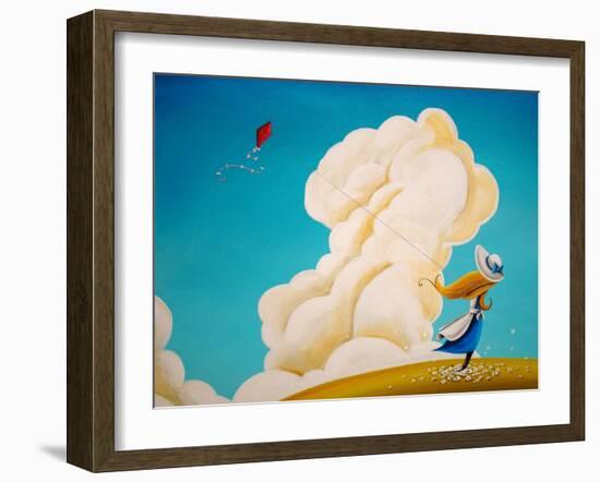 Paper & String-Cindy Thornton-Framed Art Print