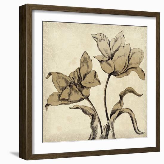 Paper Tulip I-Maria Mendez-Framed Giclee Print