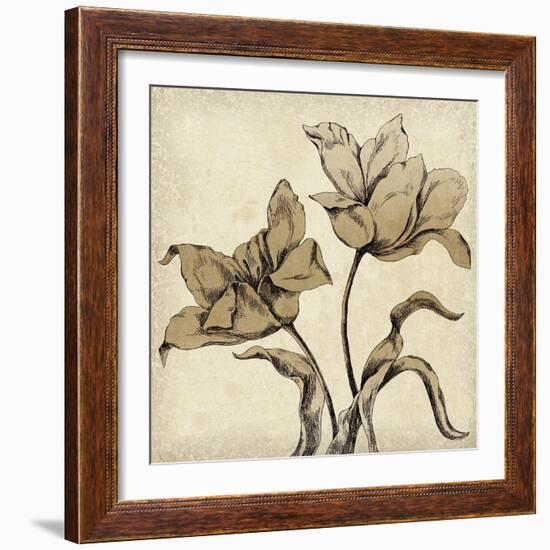 Paper Tulip I-Maria Mendez-Framed Giclee Print