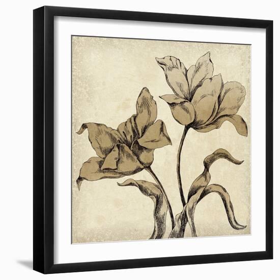 Paper Tulip I-Maria Mendez-Framed Giclee Print