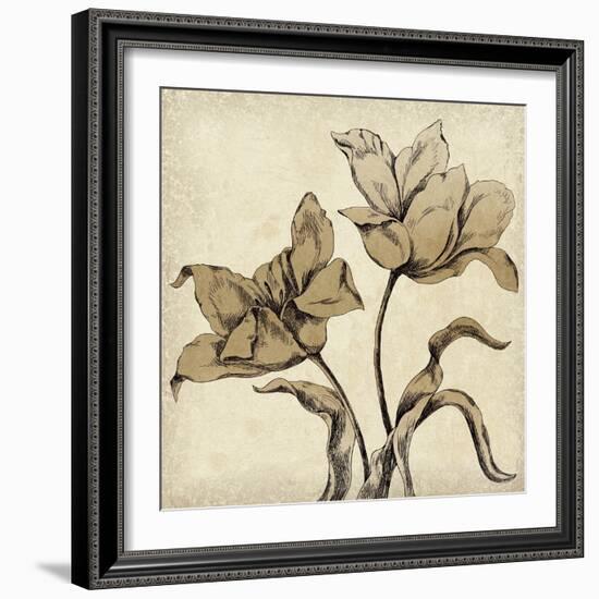 Paper Tulip I-Maria Mendez-Framed Giclee Print