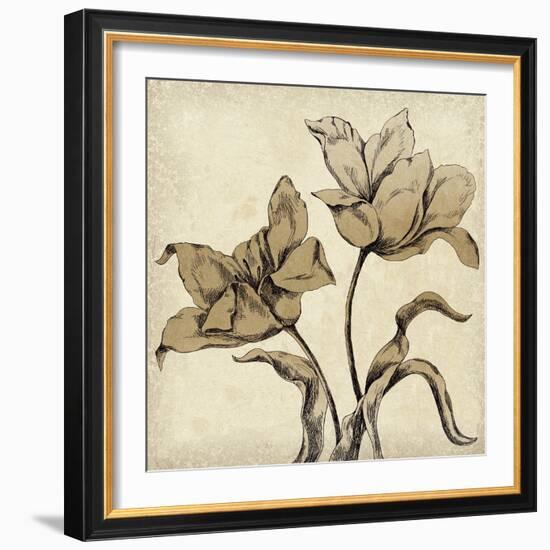 Paper Tulip I-Maria Mendez-Framed Giclee Print