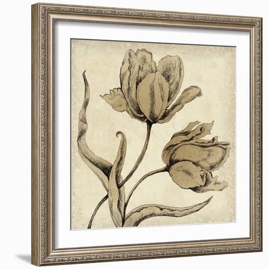 Paper Tulip II-Maria Mendez-Framed Giclee Print