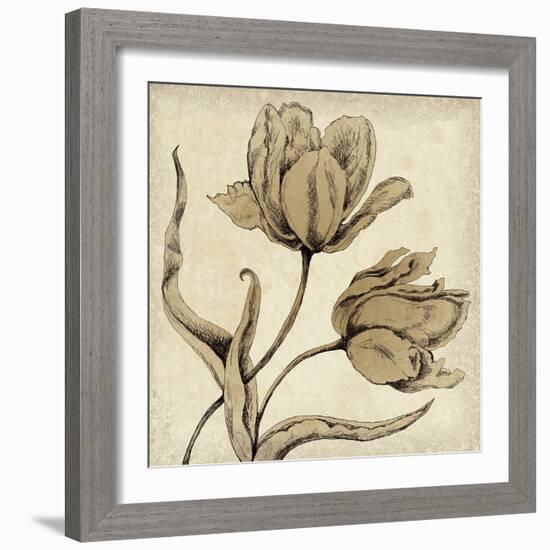 Paper Tulip II-Maria Mendez-Framed Giclee Print