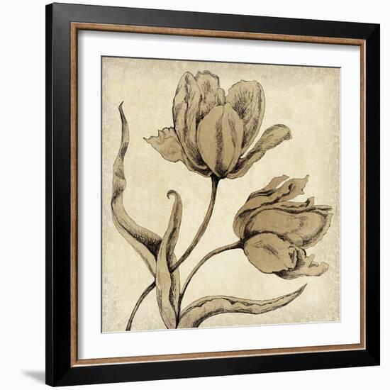 Paper Tulip II-Maria Mendez-Framed Giclee Print