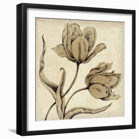 Paper Tulip II-Maria Mendez-Framed Giclee Print