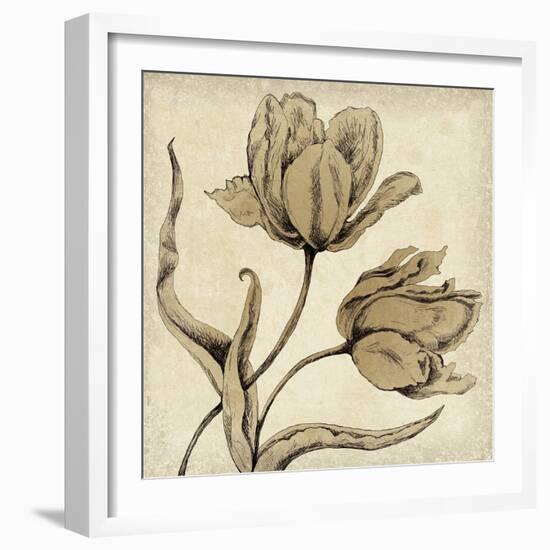 Paper Tulip II-Maria Mendez-Framed Giclee Print