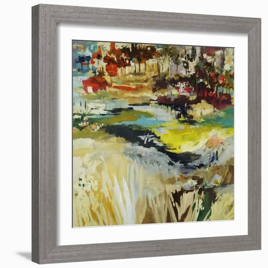 Paper White Ridge-Jodi Maas-Framed Giclee Print