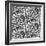 Paper Zodiac Graphite-Sharon Turner-Framed Art Print