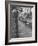 Paperboy Delivering the Boston Herald-Ralph Morse-Framed Photographic Print