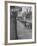 Paperboy Delivering the Boston Herald-Ralph Morse-Framed Photographic Print
