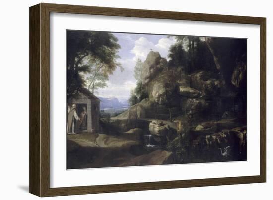 Paphnuce libérant Thaïs-Philippe De Champaigne-Framed Giclee Print