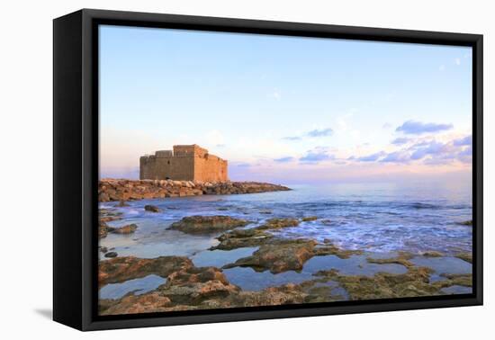 Paphos Castle, Paphos, Cyprus, Eastern Mediterranean Sea, Europe-Neil Farrin-Framed Premier Image Canvas