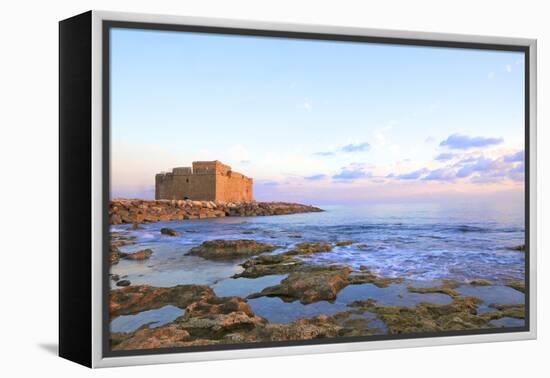 Paphos Castle, Paphos, Cyprus, Eastern Mediterranean Sea, Europe-Neil Farrin-Framed Premier Image Canvas