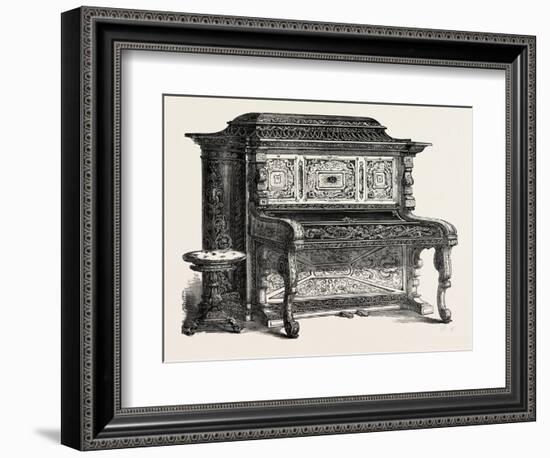 Papier Mache Pianoforte-null-Framed Giclee Print