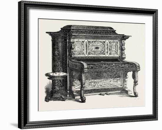 Papier Mache Pianoforte-null-Framed Giclee Print