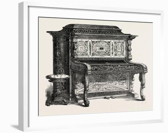 Papier Mache Pianoforte-null-Framed Giclee Print