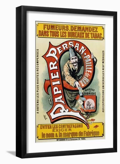 Papier Persan Poster-null-Framed Giclee Print