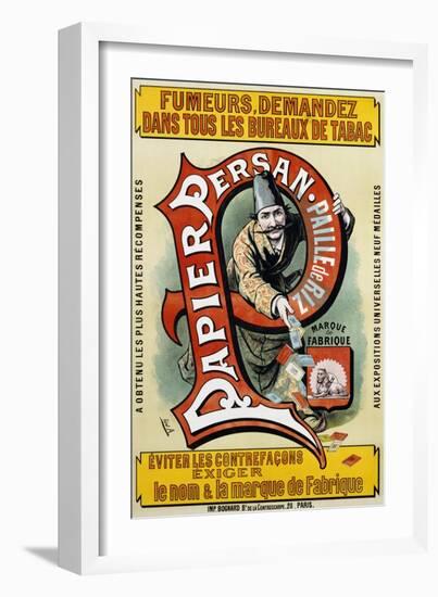 Papier Persan Poster-null-Framed Giclee Print