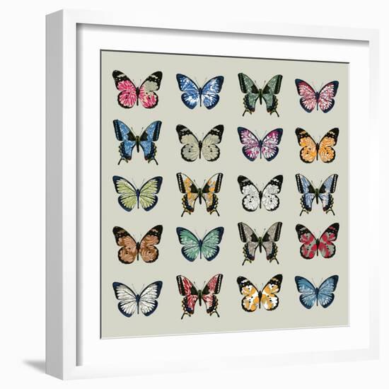 Papillon, 2008-Sarah Hough-Framed Giclee Print