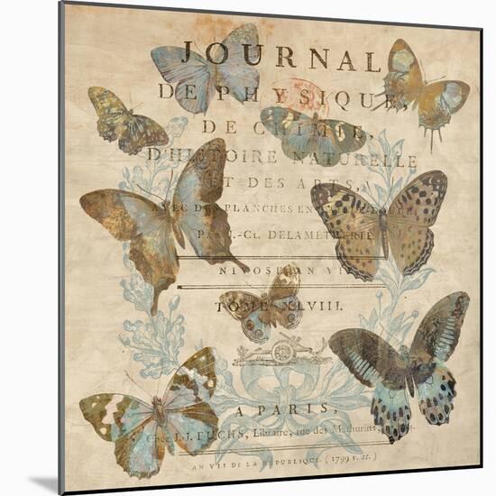 Papillon I-Deborah Devellier-Mounted Art Print