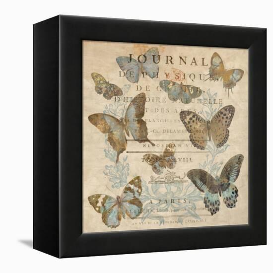 Papillon I-Deborah Devellier-Framed Stretched Canvas