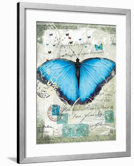 Papillon III-Ken Hurd-Framed Giclee Print