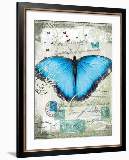 Papillon III-Ken Hurd-Framed Giclee Print